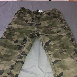 OLD NAVY boys camouflage camo pants